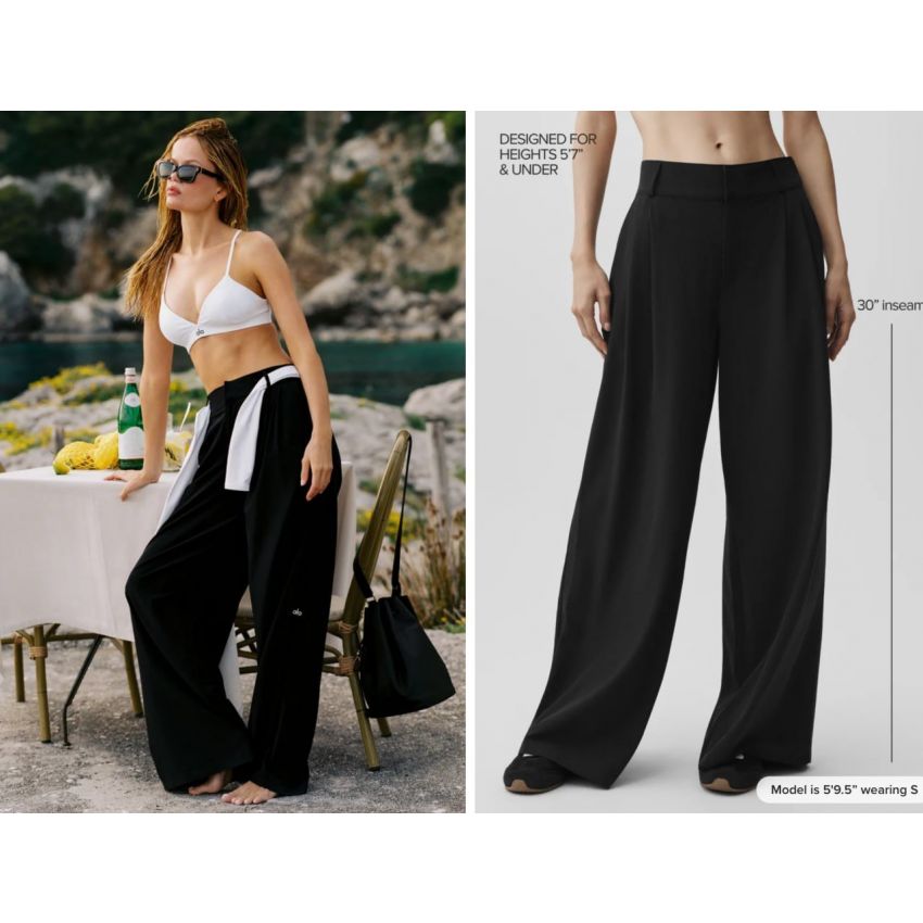 High-Waist Dreamscape Trouser