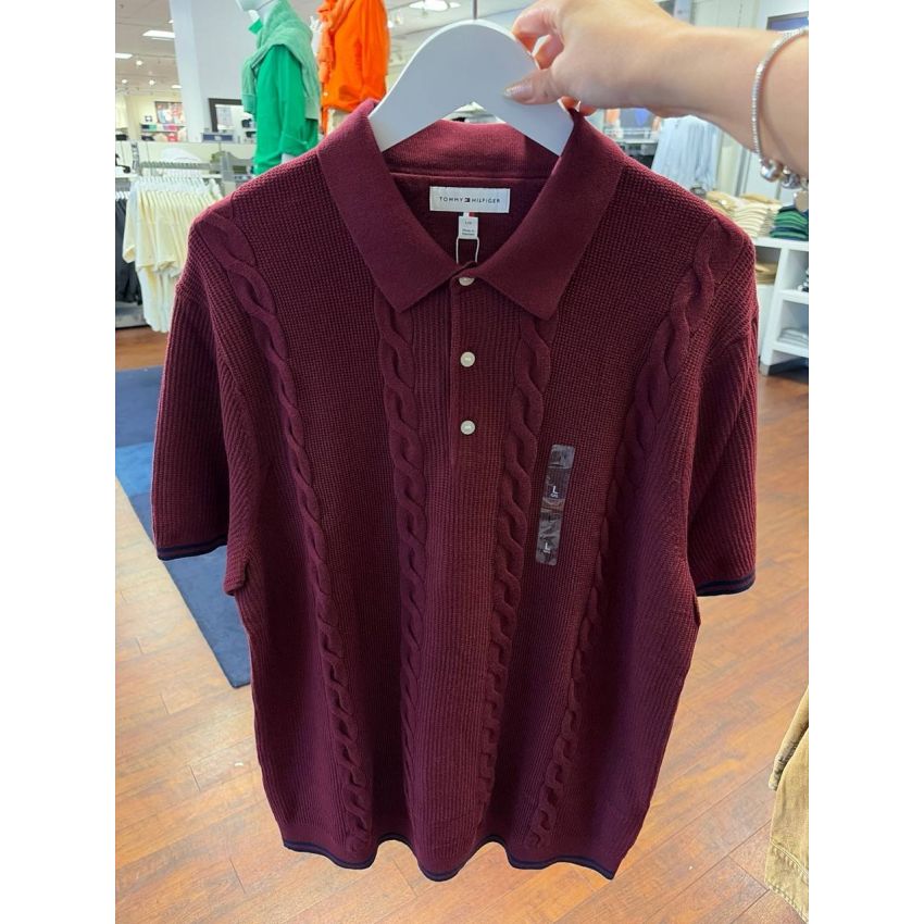 Polo Regular Fit de linha linha
