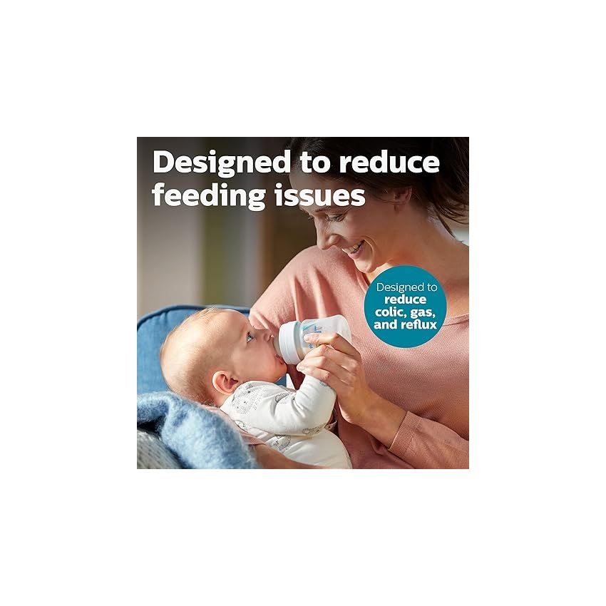 Philips AVENT Anti-Colic Baby Bottle with AirFree Vent All in One Gift Set