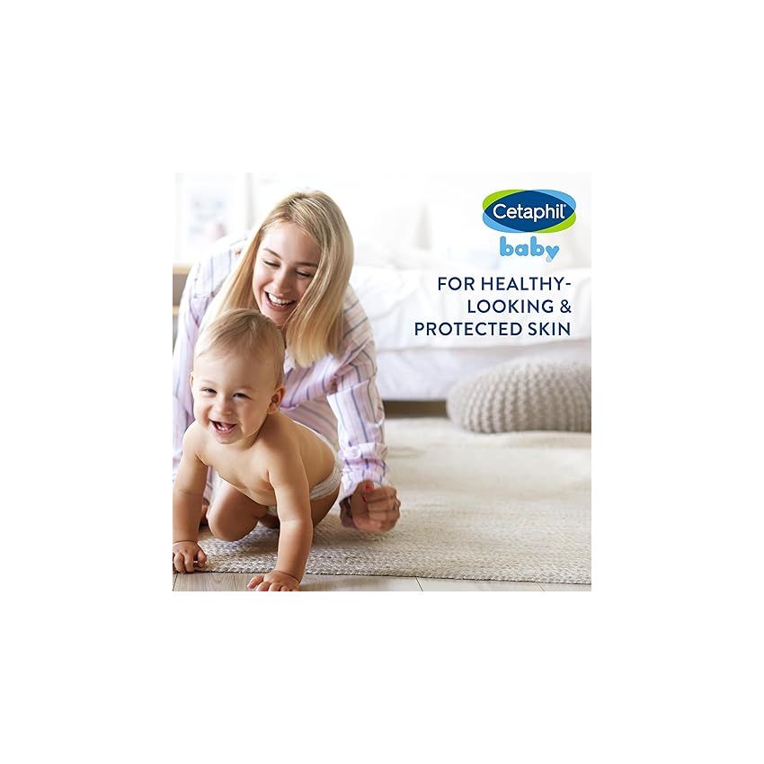 Cetaphil Baby Wash & Shampoo Plus Body Lotion, Healthy Skin Essentials