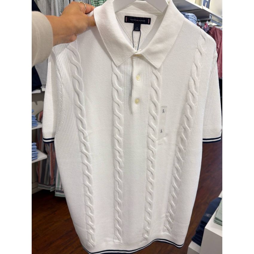 Polo Regular Fit de linha linha