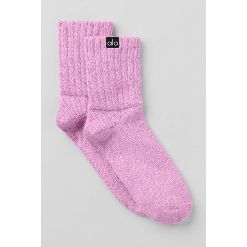 Unisex Half-Crew Scrunch Sock