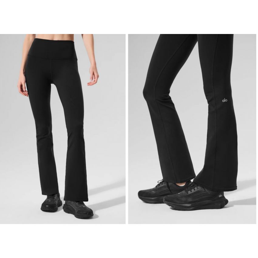 Airbrush High-Waist Bootcut Legging (Short)
