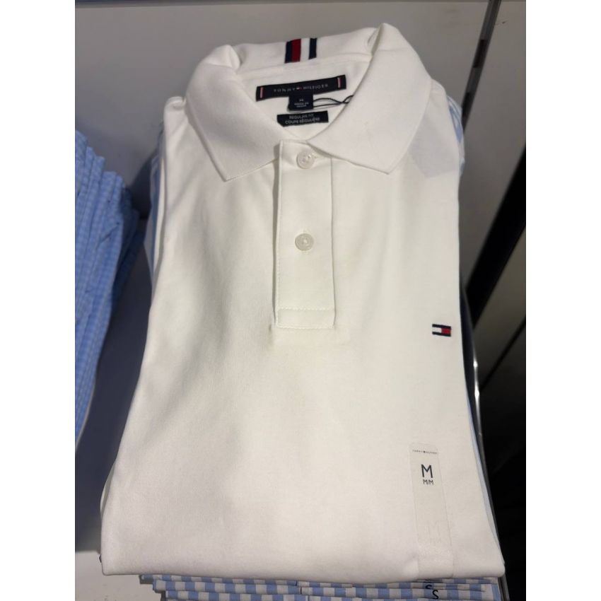 camiseta polo manga curta regular fit