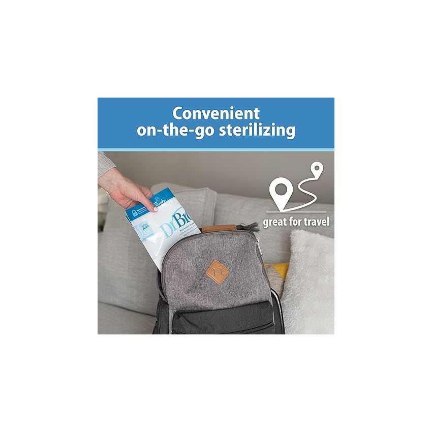 Dr. Brown's Microwave Steam Sterilizer Bags for Baby Bottles