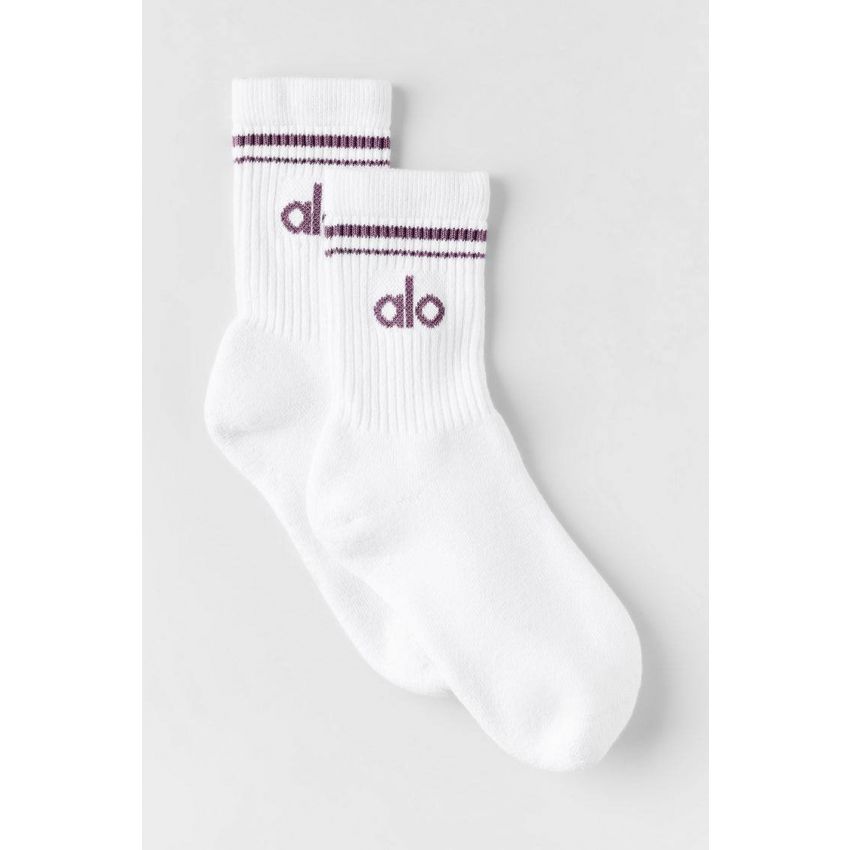 Unisex Half-Crew Throwback Sock