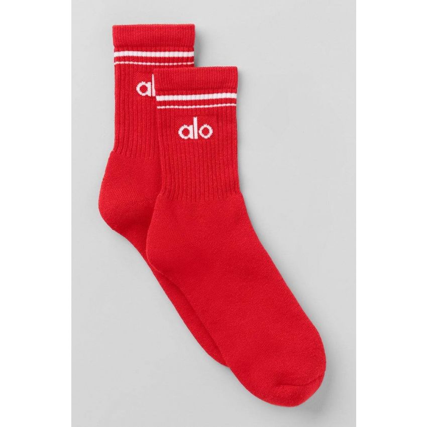 Unisex Half-Crew Throwback Sock