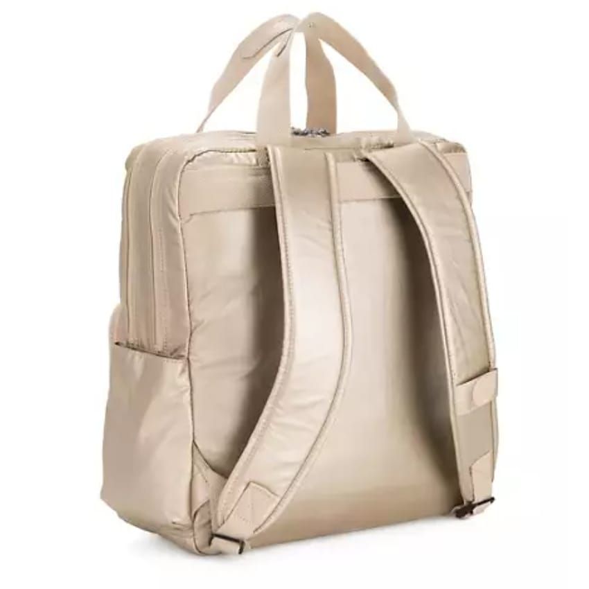 Kipling Audrie, Metallic Diaper Backpack, ColorStarry Gold Metallic