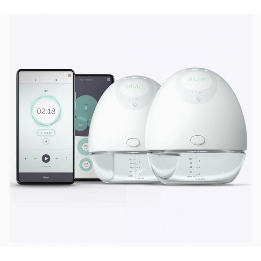 Elvie Breast Pump + Milk Collection Shells - Double