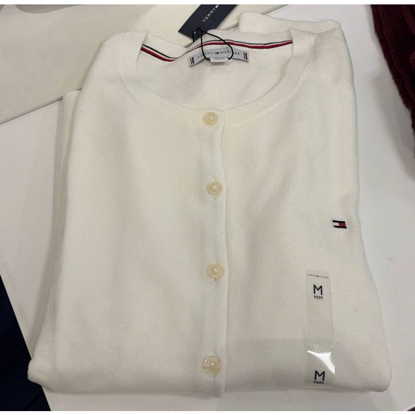 cardigan de botão manga longa
