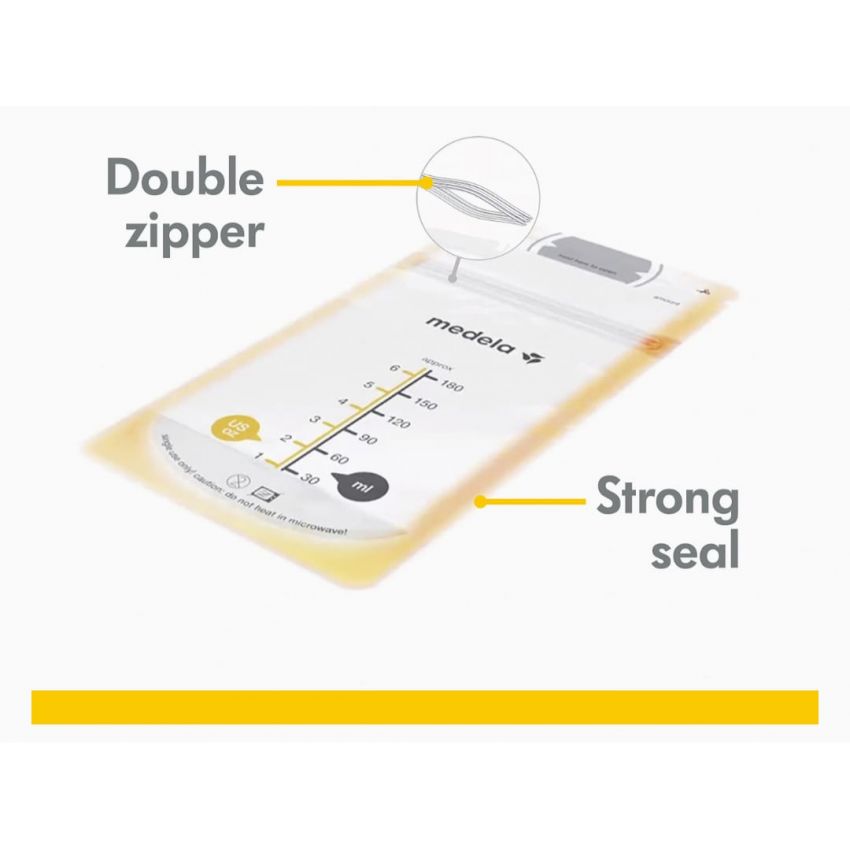  Medela Breastmilk Storage Bags, 200 Count