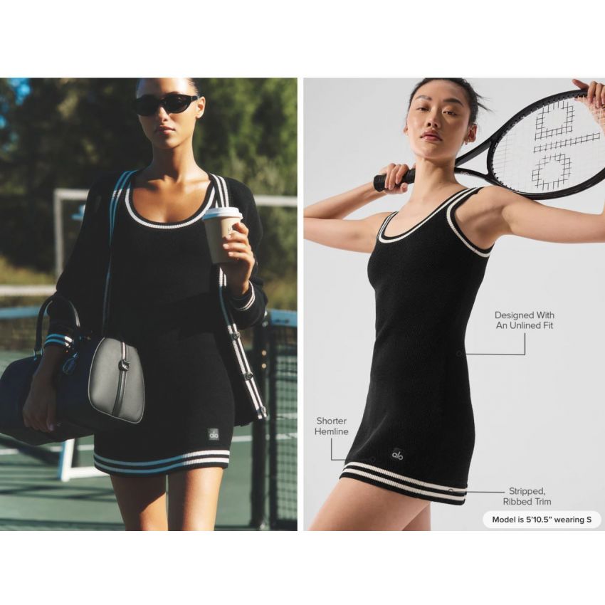 Tennis Club Sweater Knit Dress