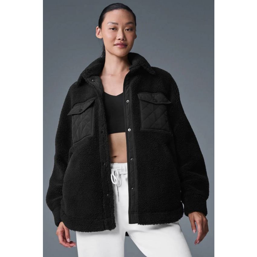 Sherpa Edge Shacket