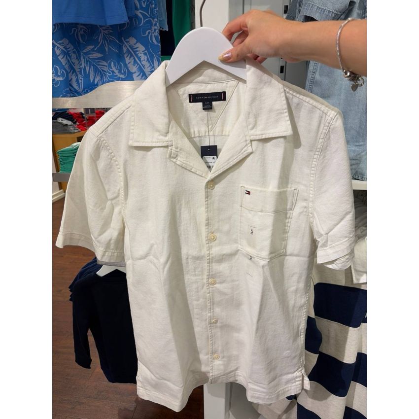 Camisa social manga curta