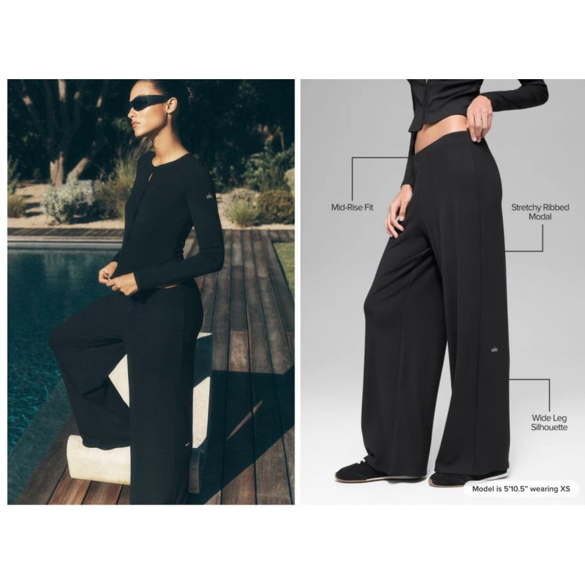 Mid-Rise Dreamlight Straight Pant