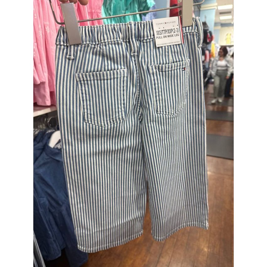 calça Pull on wid Leg