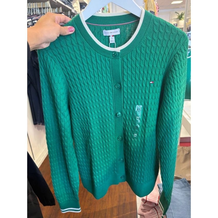 Blusa em tricot trançado