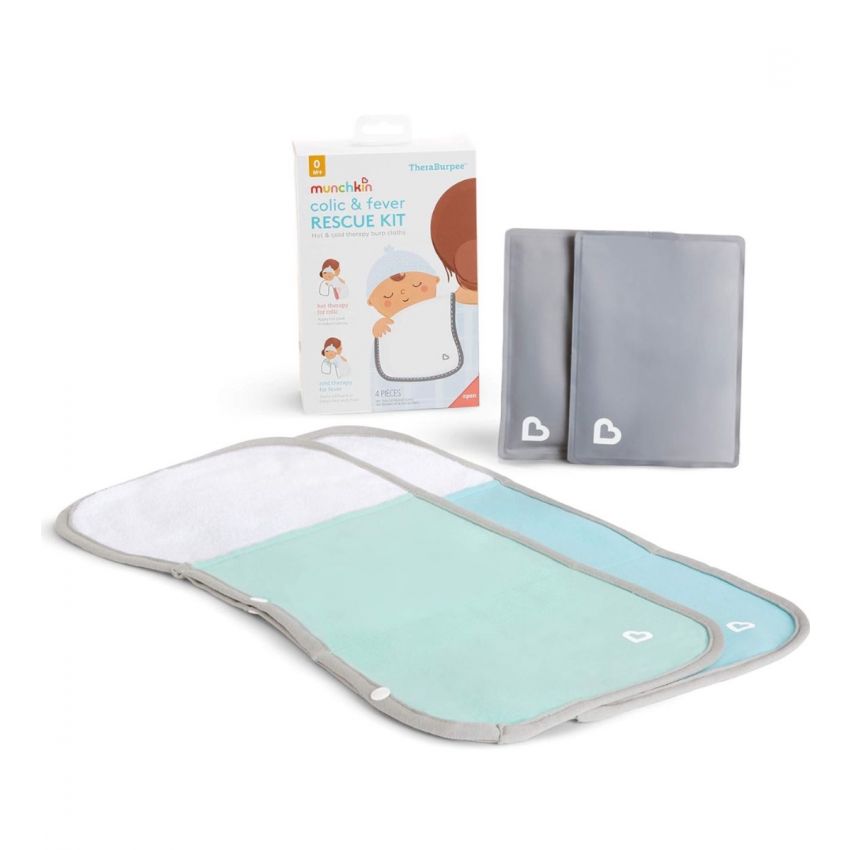 Munchkin® TheraBurpee Colic & Fever Rescue Kit with Hot & Cold Therapy Burp Cloths