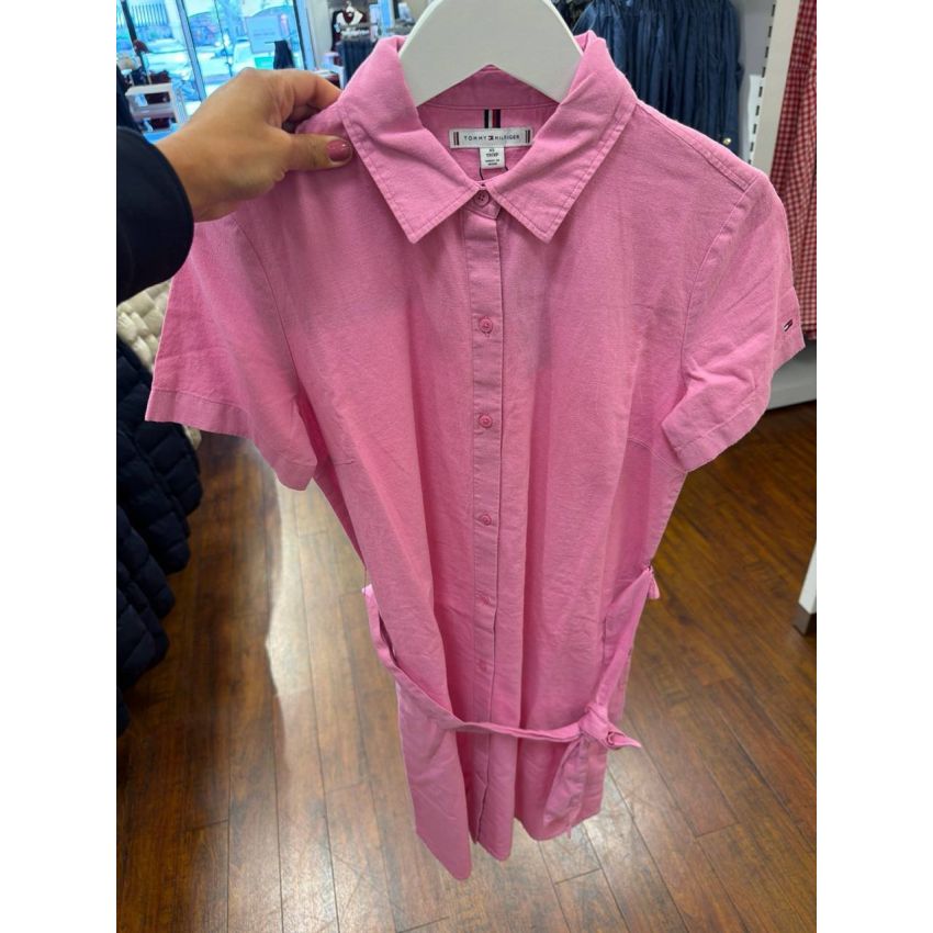 Vestido algodão com elastano