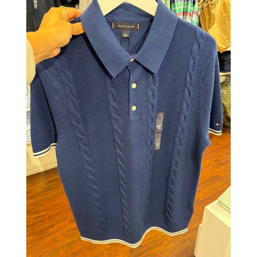 Polo Regular Fit de linha linha