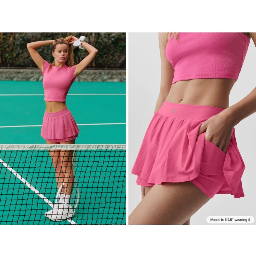 Airbrush Better Together Tennis Skirt