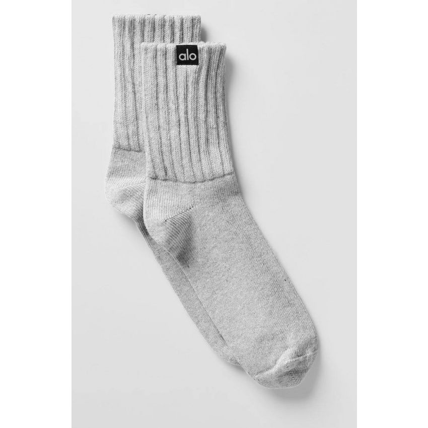 Unisex Half-Crew Scrunch Sock