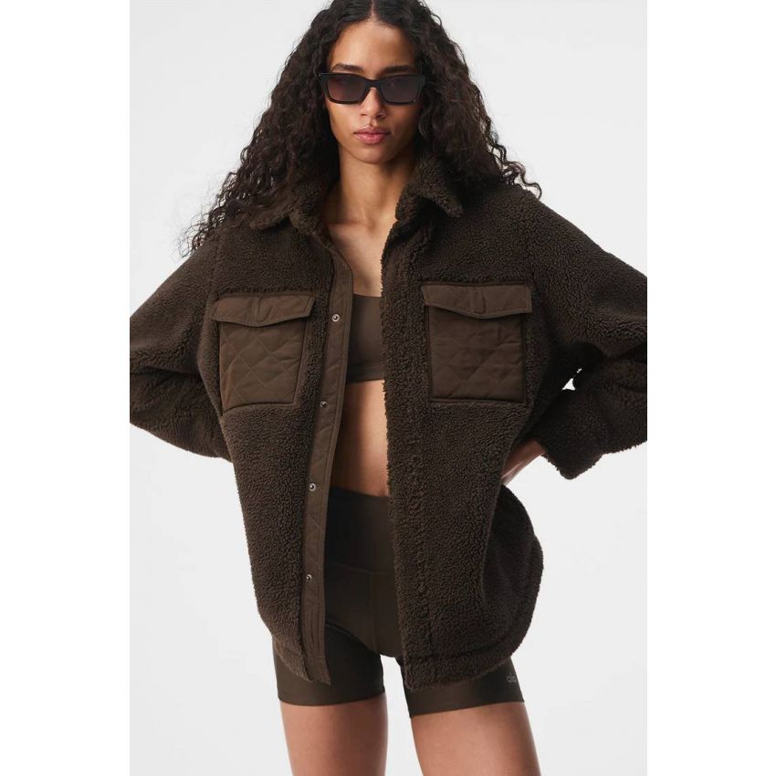 Sherpa Edge Shacket