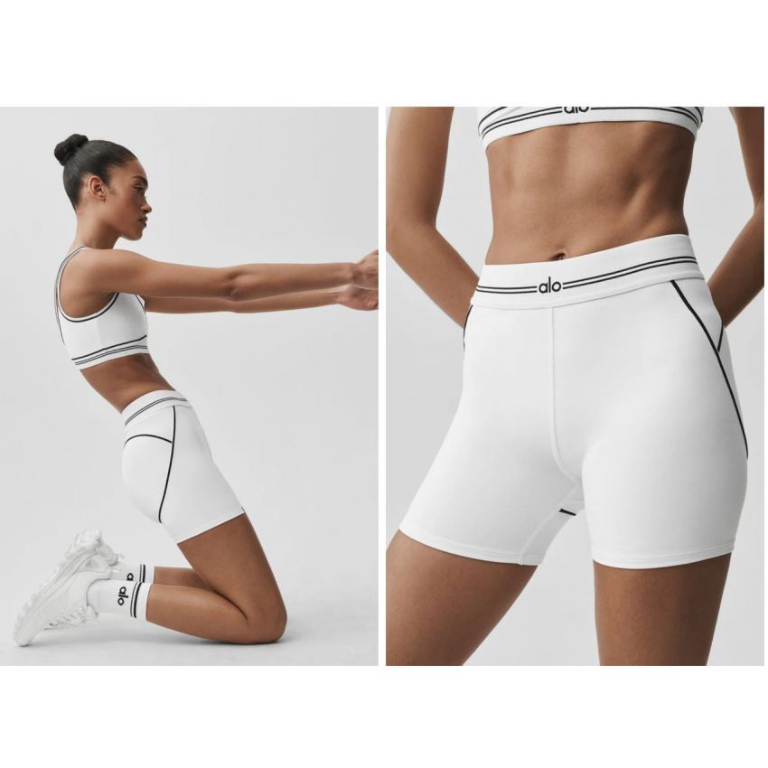 4 Airbrush High-Waist Heart Throb Short