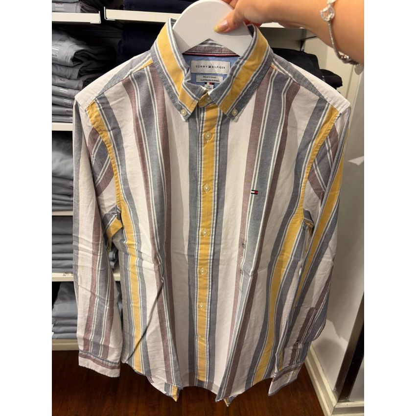 Camisa regular fit stretch