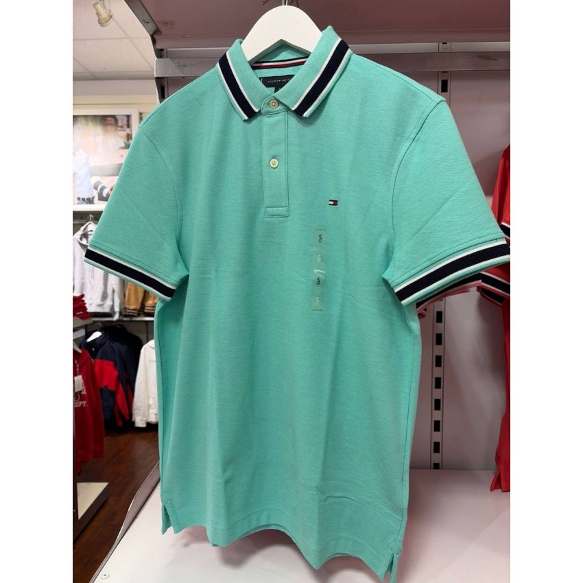 camiseta polo manga curta