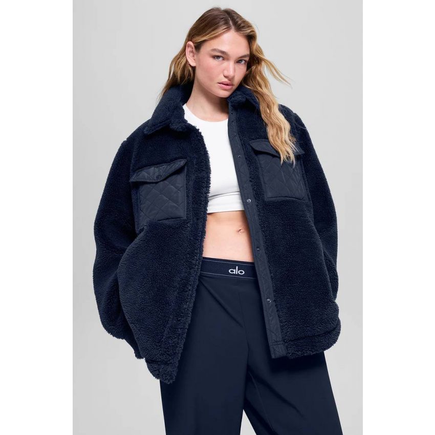 Sherpa Edge Shacket