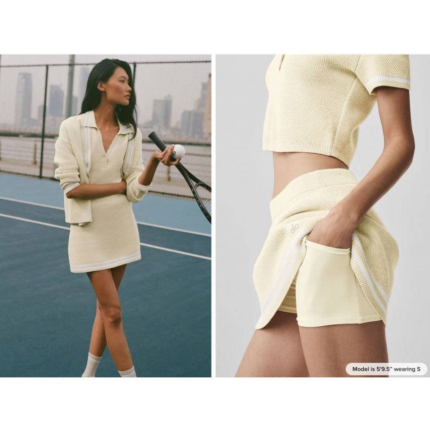 Tennis Club Sweater Knit Skirt
