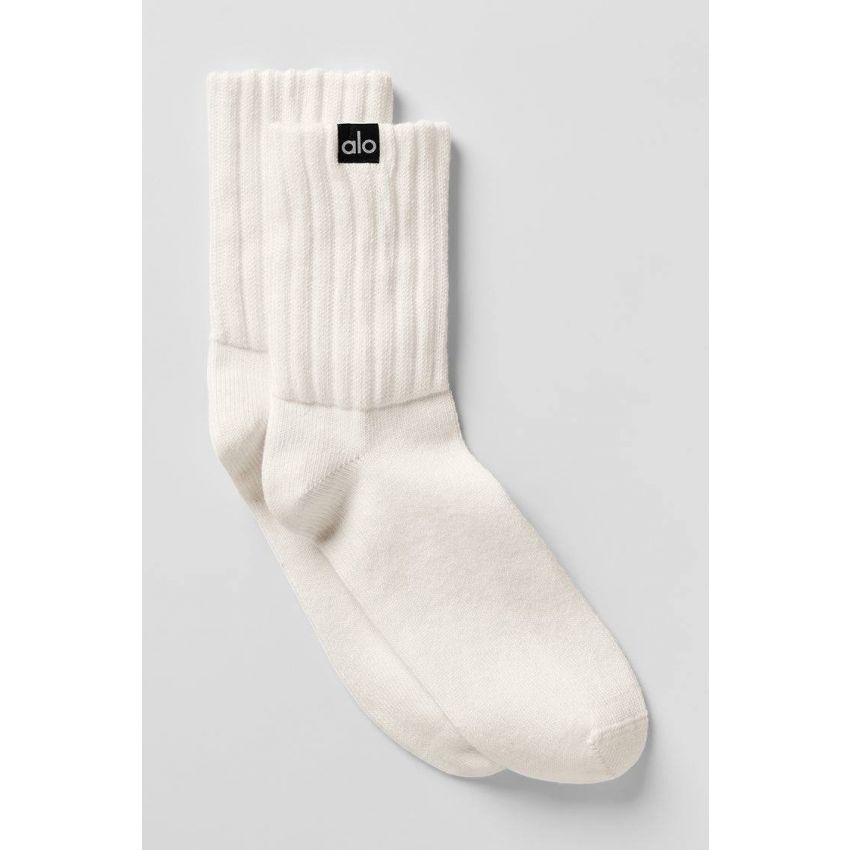 Unisex Half-Crew Scrunch Sock