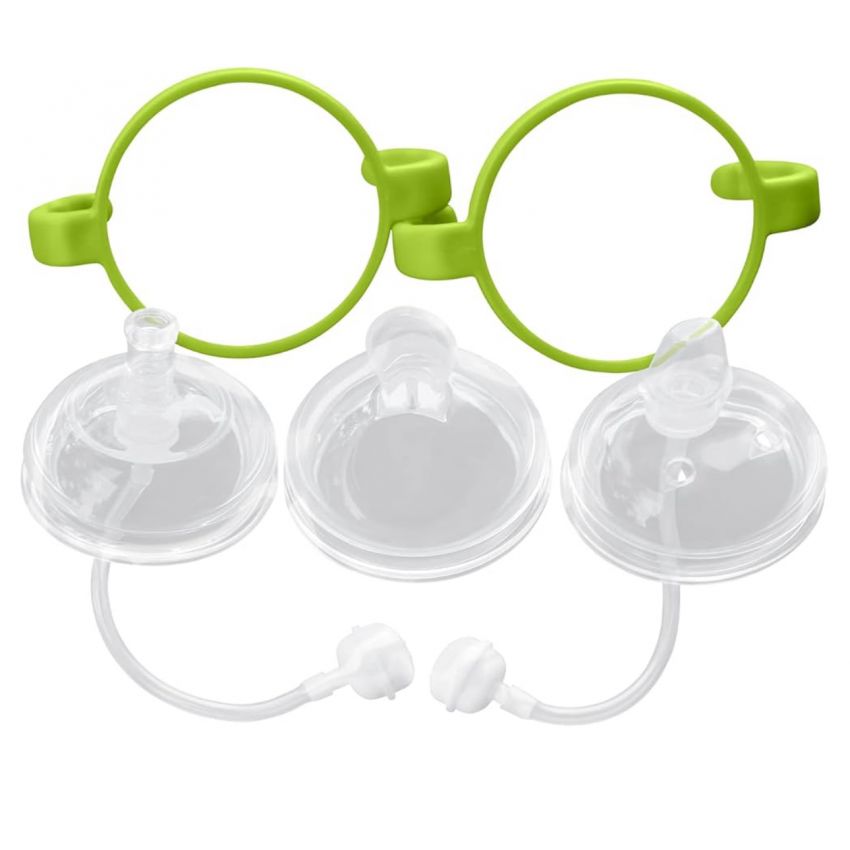 Comotomo - Ultimate Weaning and Transitional Nipple Kit Compatible with Comotomo Baby Bottles 5 oz and 8 oz | from 4 Months