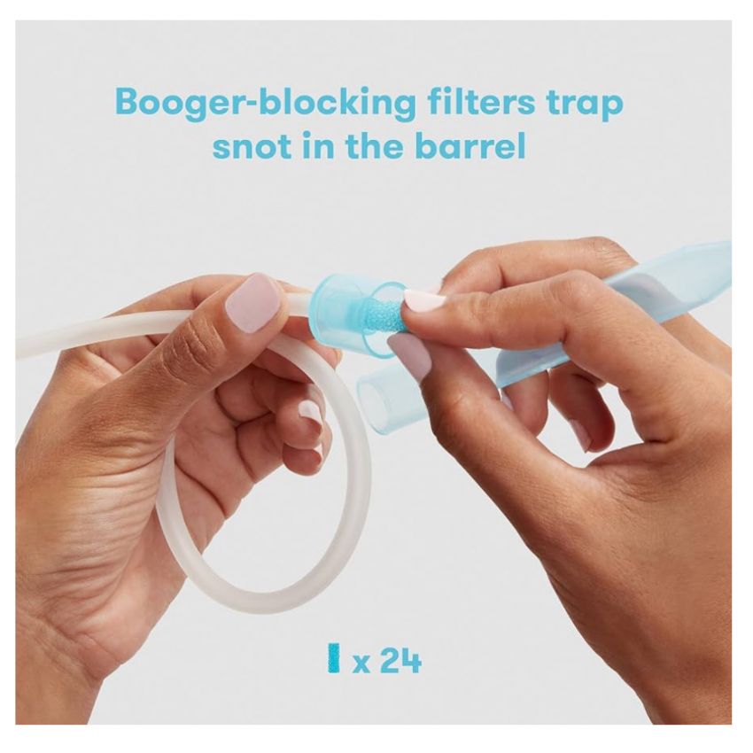 Frida Baby Nasal Aspirator 20 Nose Frida Filter Refills, Hygiene Filters for NoseFrida The Snotsucker