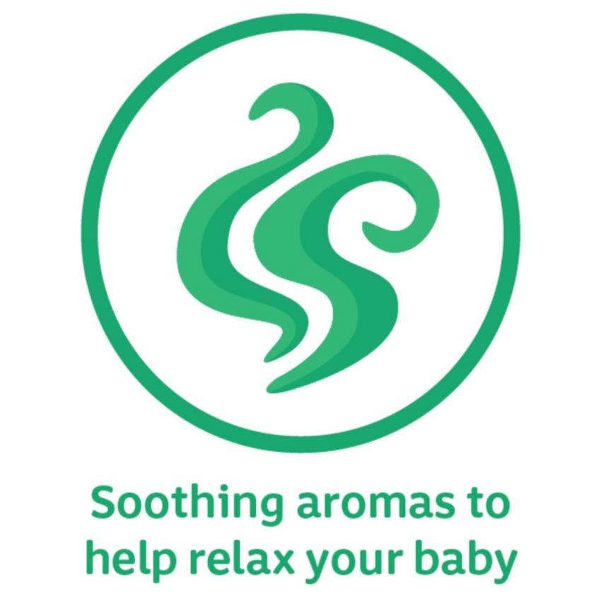 Johnson's Baby Vapor Bath with Soothing Aromas to Relax Babies, Tear-Free & Hypoallergenic Liquid Baby Bath 