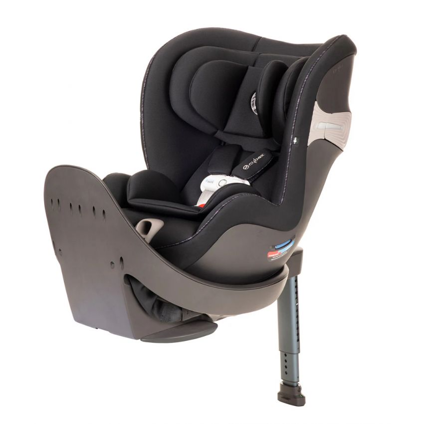 CYBEX Sirona S Rotating Convertible Car Seat with Load Leg and with SensorSafe - Urban Black