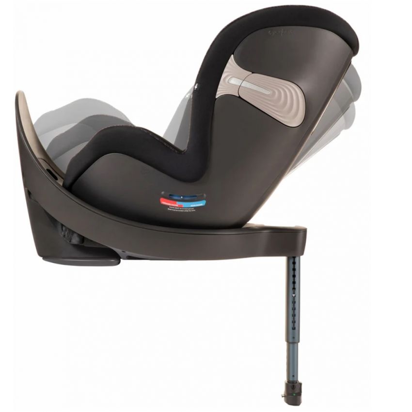 CYBEX Sirona S Rotating Convertible Car Seat with Load Leg and with SensorSafe - Urban Black