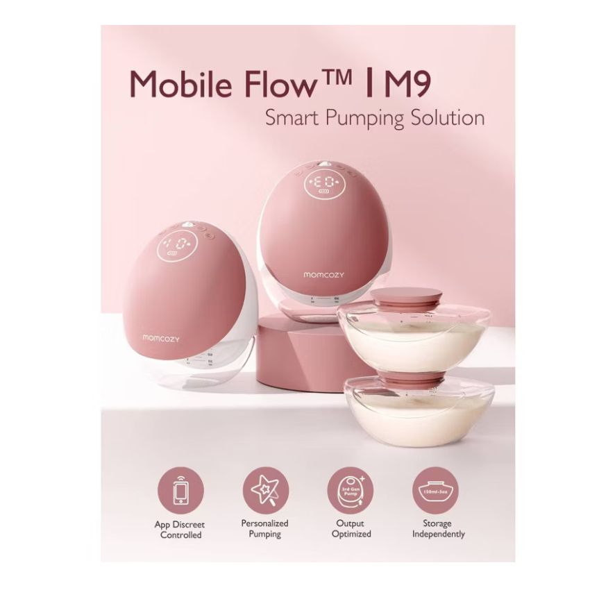 Momcozy M9 Hands-Free Wearable Electric Breast Pump Set