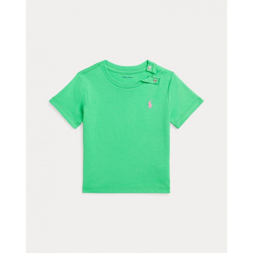Cotton Jersey Crewneck Tee