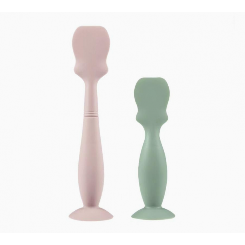 PandaEar 2 Pack Baby Diaper Cream Brush, Silicone Diaper Cream Applicator Baby Butt Paste