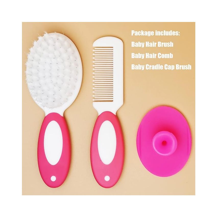 Baby Hair Brush, Cradle Cap Brush, Baby Hair Comb