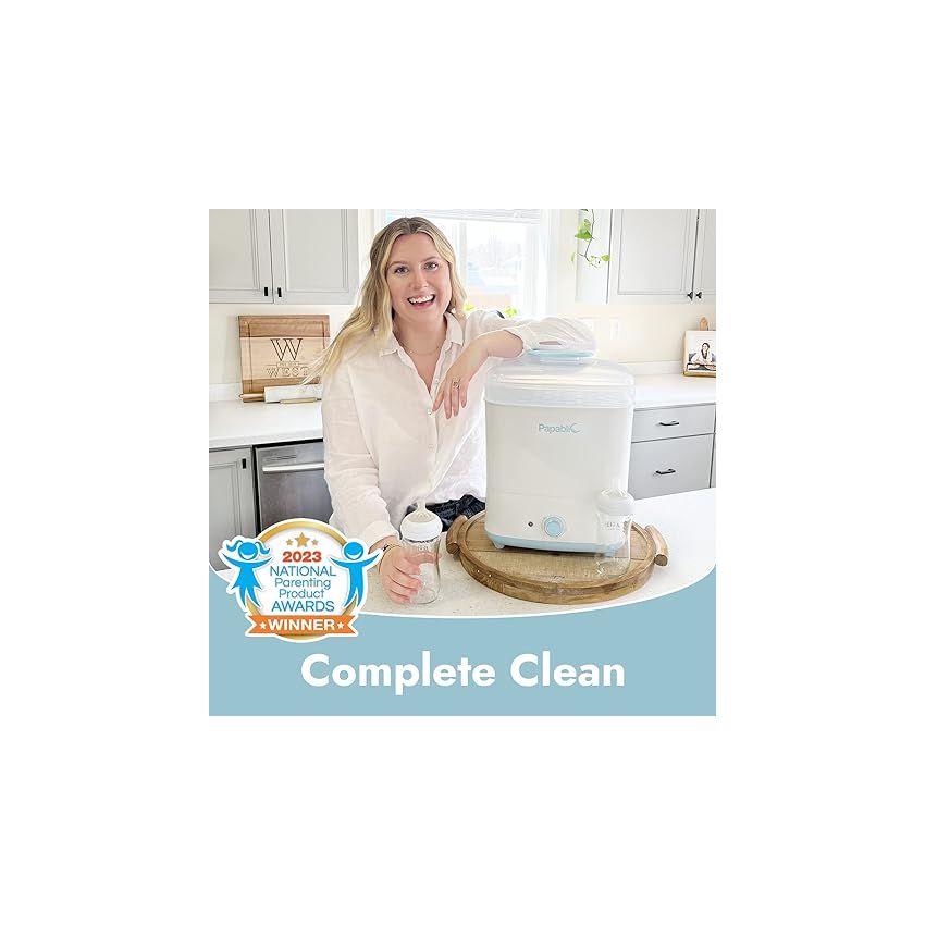 Papablic Baby Bottle Electric Steam Sterilizer and Dryer