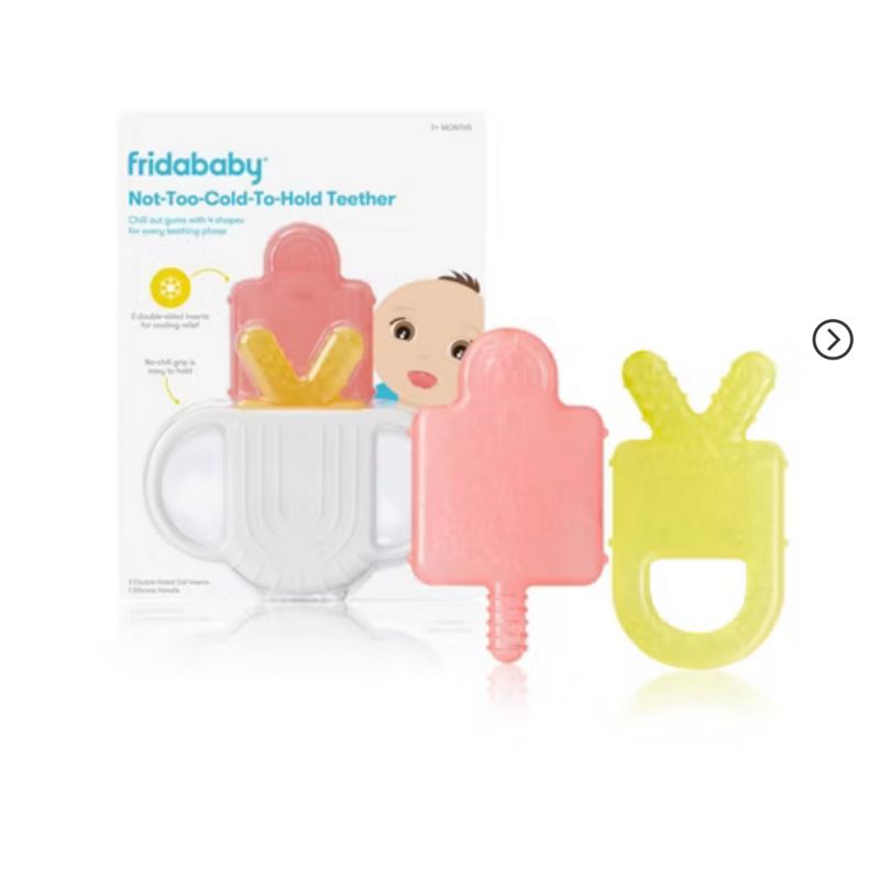 Frida Baby Not-Too-Cold-To-Hold Teether - 3ct