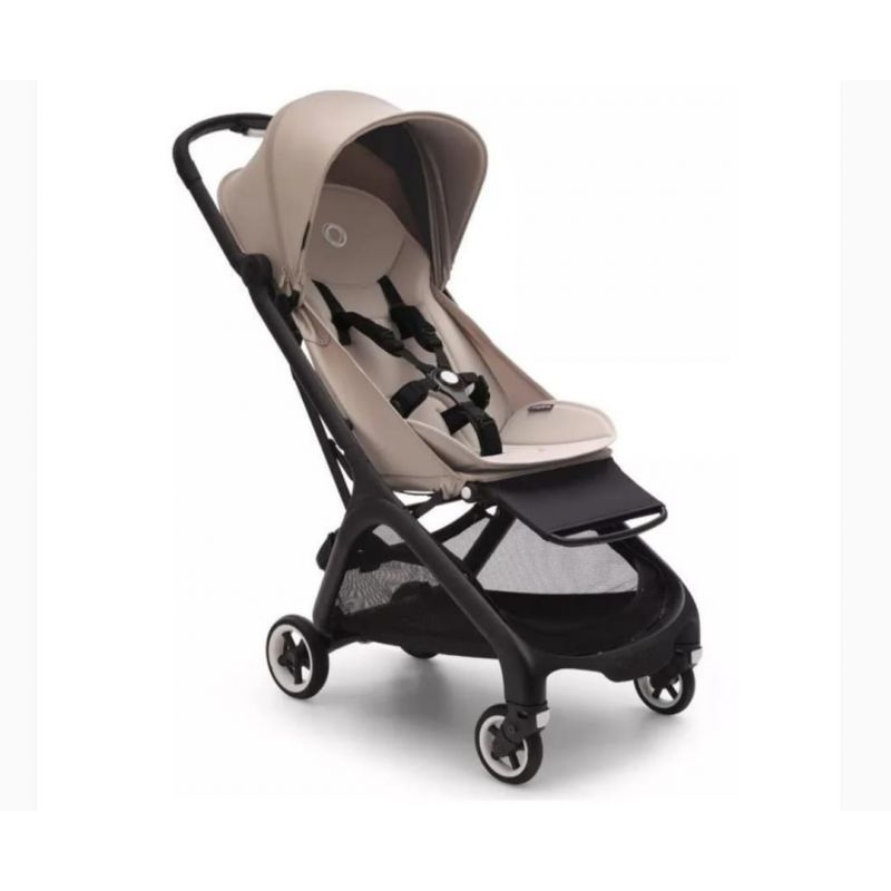 BUGABOO - BUTTERFLY COMPLETE COMPACT STROLLER, BLACK/DESERT TAUPE