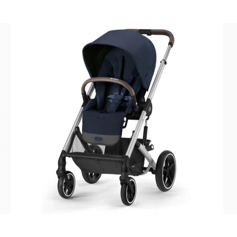 CYBEX - BALIOS S LUX 2 STROLLER, SILVER FRAME/OCEAN BLUE