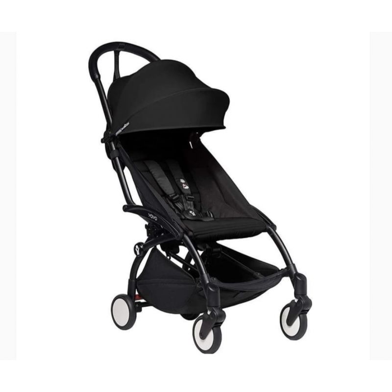 YOYO 2 BABYZEN STROLLER & COLOR PACK 6M+ COMBO, BLACK FRAME/BLACK PACK