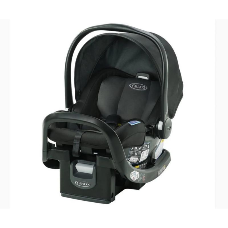 GRACO - SNUGRIDE SNUGFIT 35 INFANT CAR SEAT, GOTHAM