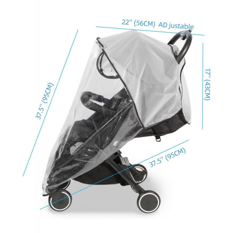 UMBRELLA STROLLER WEATHER SHIELD | UNIVERSAL RAIN COVER