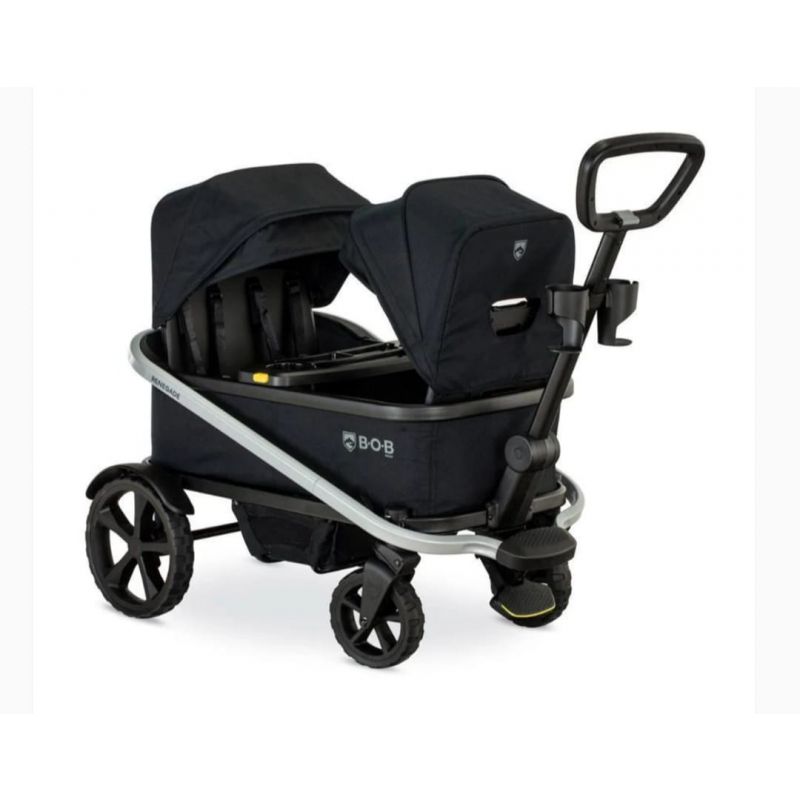BOB - RENEGADE (3 SEATER) STROLLER WAGON + CANOPIES BUNDLE, NIGHTFALL